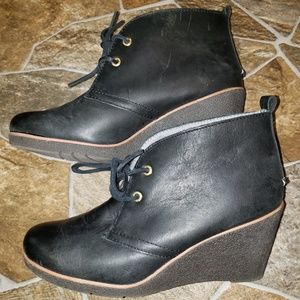 Top Sider Wedge Booties
